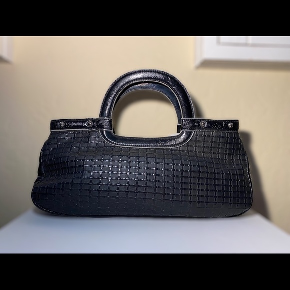 Bebe sport, small handbag, black, has paper in it from purchase. - Picture 3 of 5
